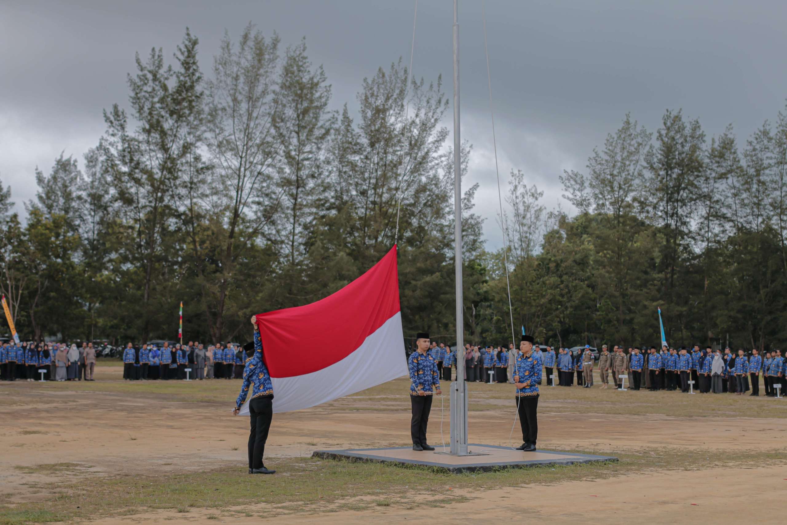 Pengibaran Bendera HUT KORPRI ke 54 Tahun 2025