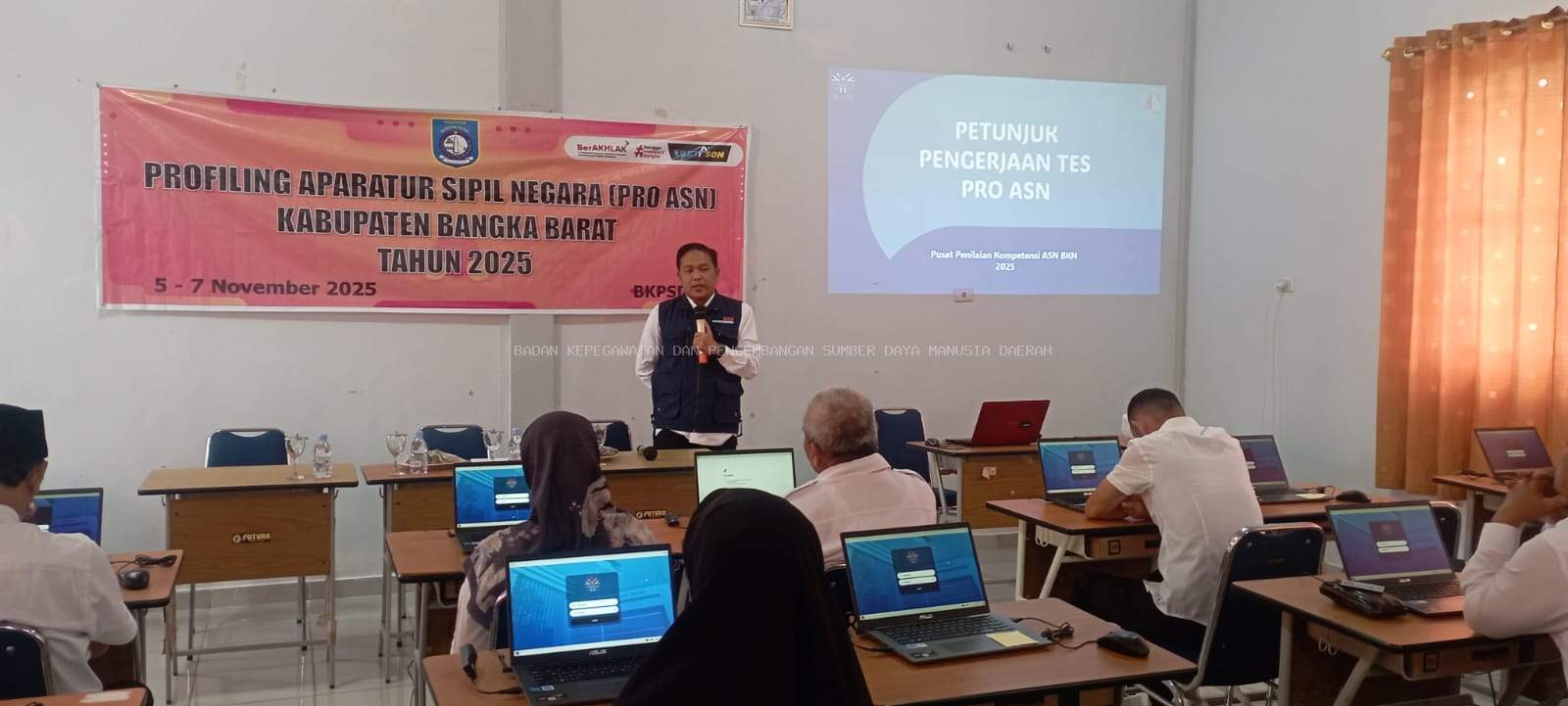 BKPSDMD Kabupaten Bangka Barat Menyelenggarakan Profilling ASN (ProASN) Tahun 2025